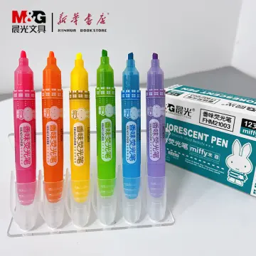 Korean Stationary Miffy Bunny Colored Gel Kawaii Cute Pens, Scented Adult  Coloring Books, Bible Journaling, DONG-A Miffy Bunny 10 Gel Pens 