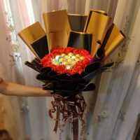 Ferrero rocher chocolate bouquet with led lights