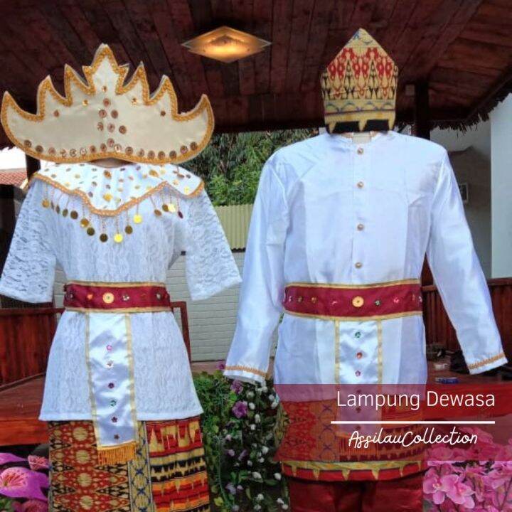 Pakaian Tradisional Lampung//Baju Adat Lampung | Lazada Indonesia