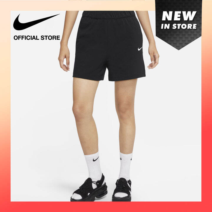 Nike Women's Sportswear Jersey Shorts Black Lazada PH