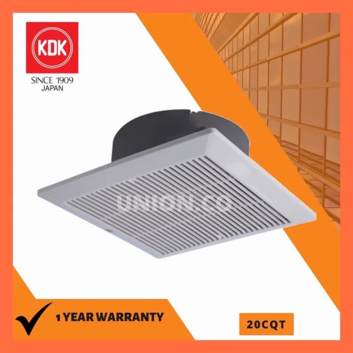 KDK 20CQT / 20CQT1 8” Ceiling Mount Propeller Ventilating / Exhaust Fan