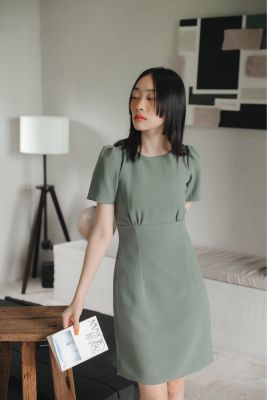 Whitening short dress [ สินค้าพร้อมส่งค่ะ ยกเว้น size m ทุกสีพรี 14-20 วันค่า ]