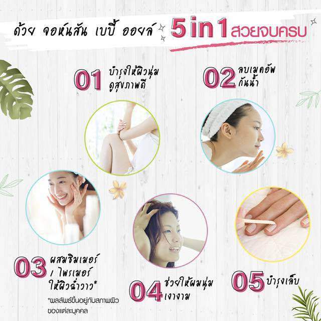 สุดคุ้ม-1แถม1-จอห์นสัน-เบบี้-ออยบำรุงผิว-เบบี้-ออย-125-มล-johnsons-baby-oil-125-ml-1-1