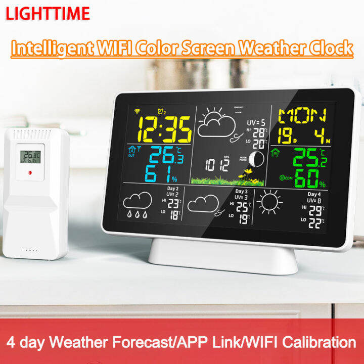 Wireless Multifunctional Digital Weather Station Smart Weather Forecast
