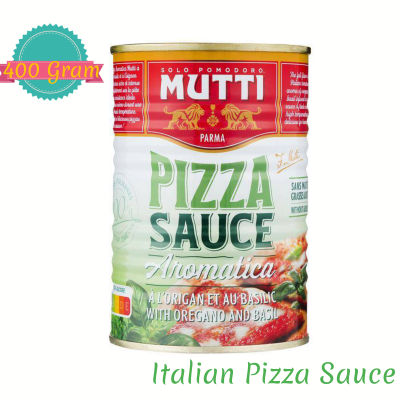 Pizza Sauce Aromatizzata (Mutti Brand) (Ready to Use Flavored Pizza Sauce) ซอสพิซซ่าพร้อมใช้ 400 g.