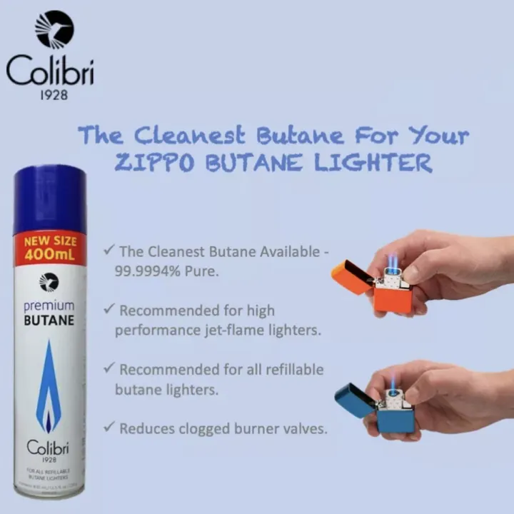 Premium Butane Gas Refill For Zippo Butane Lighter Insert Resin