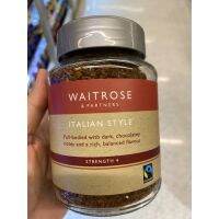 กาแฟ สำเร็จรูป ชนิดผง ตรา เวทโทรส 100 G. Roast Freeze Dried Coffee ( Waitrose Essential Brand ) โรสท์ ฟรีซ ดราย คอฟฟี่