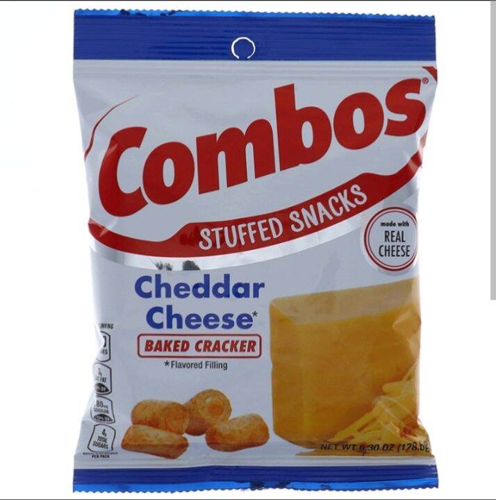 Combos Cheddar Cheese Crackers 178.6g Lazada PH