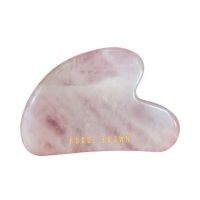 แท้ ?% Bobbi Brown หิวกัวชา Gua Sha Rose Quartz นวดหน้ากระตุ้นการไหลเวียนของเลือด ปรับหน้าเรียว กระชับผิว ใช้คู่กับครีมเห็นผลดีลดเลือนริ้วรอย