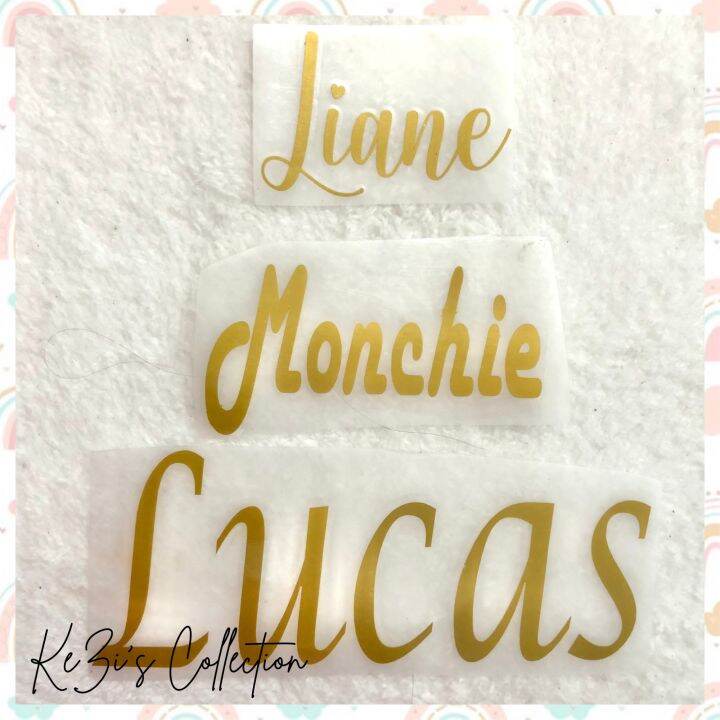 Customized vinyl decal stickers customized name sticker decals