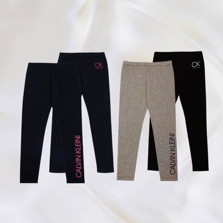 💯 Original C. K. JEANS 2 Pack Girl’s Leggings Lazada PH