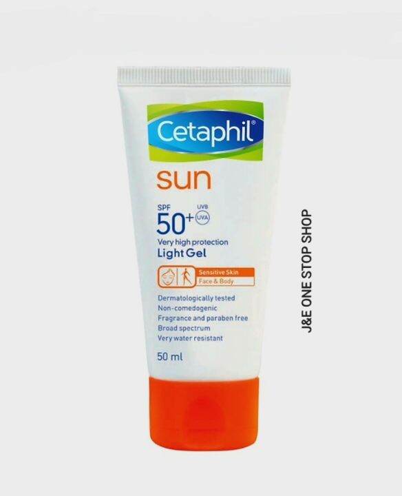 Cetaphil Cetaphil Sun Spf50 Gel 50ml For Sensitive Skin Face