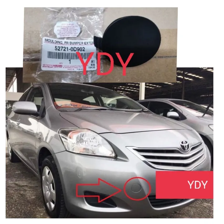 Toyota Vios Ncp Front Bumper Towing Cover Original Lazada