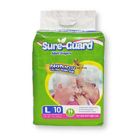 ADULT DIAPER LARGE (SUREGUARD) Lazada PH