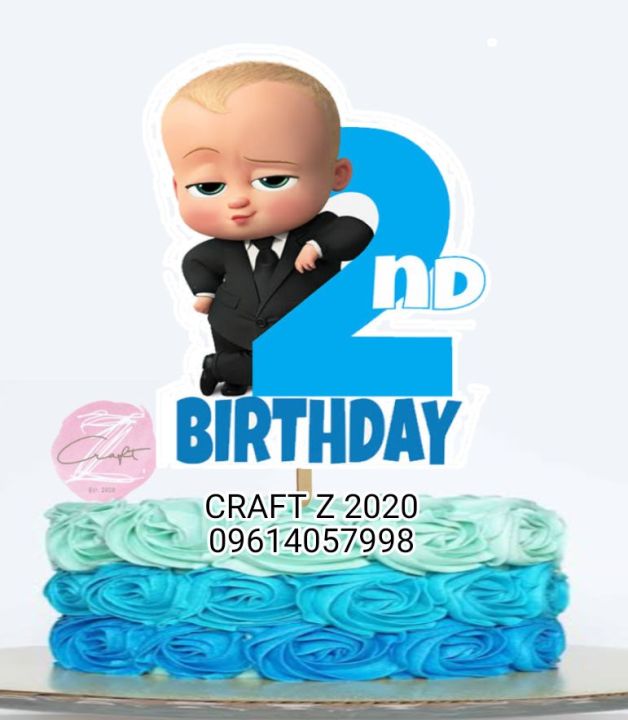 BOSS BABY BIRTHDAY CAKE – Sooperlicious Cakes