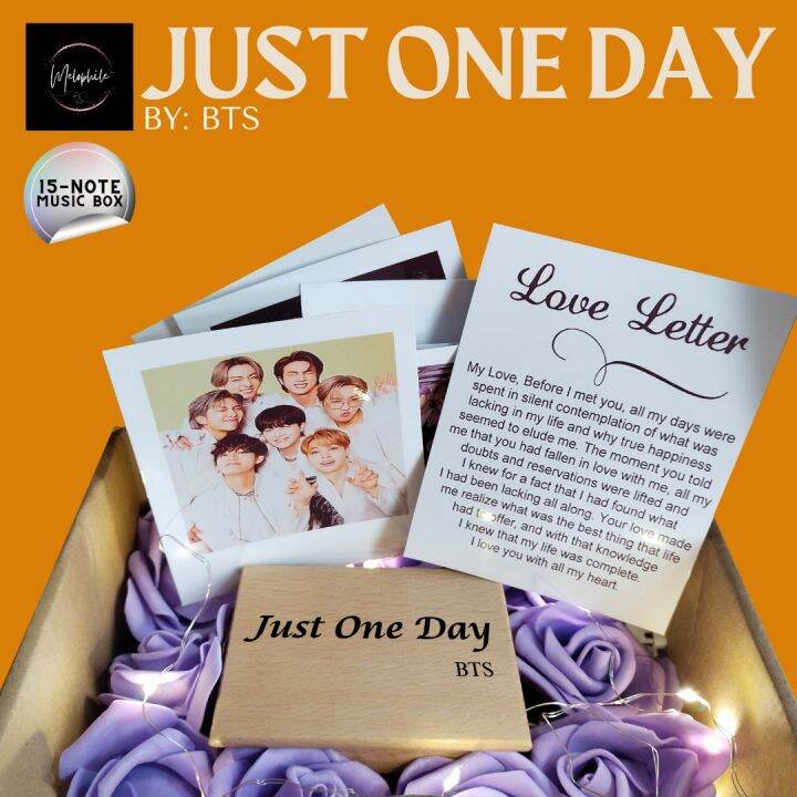 Just One Day by BTS MUSIC BOX (15Note) Lazada PH