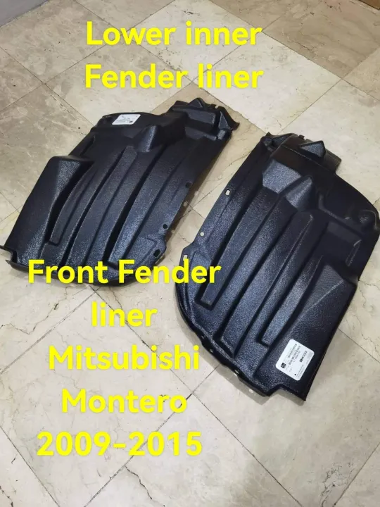 Front Fender liner lower inner liner Mitshubishi Montero 2009 2010 2011