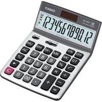 Casio Calculator เครื่องคิดเลข รุ่น DX-120ST สีเงิน ของแท้