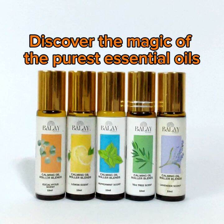 Eucalyptus Essential Oil Roller Blends Aromatherapy for Stress Reliever