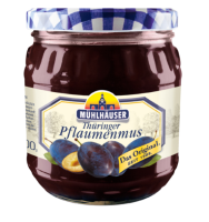 Import Foods? Mühlhäuser original Thuringian plum jam  450gr product Germany