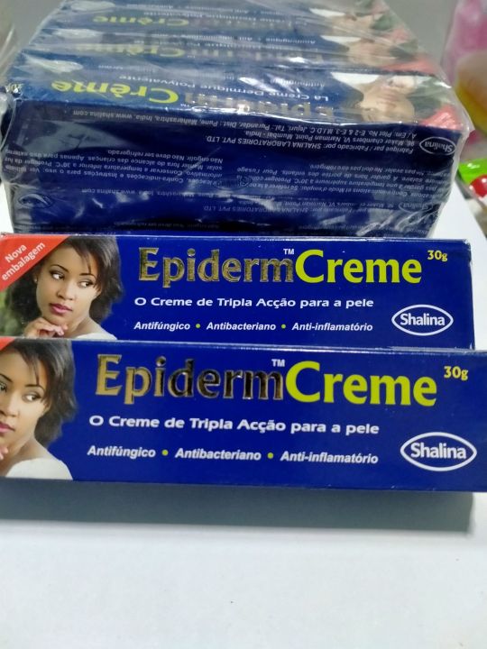 Epiderm creme for Acne and skin repair. triple action. Antifungal ...