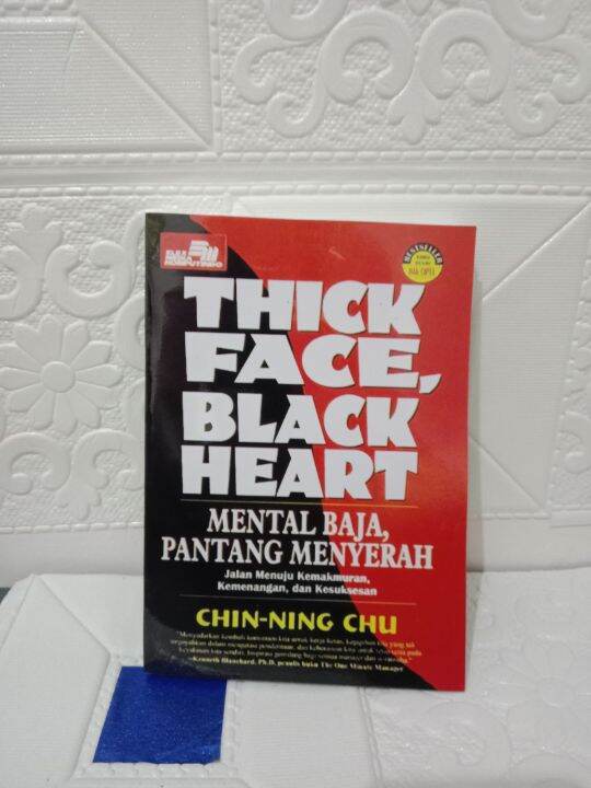 Buku Thick Face Black Heart By ChinNing Chu Lazada Indonesia