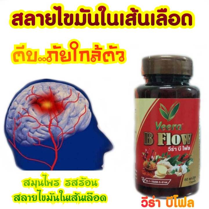 สมุนไพรสลายคลอเลสเตอรอล-veera-b-flow-ลดไขมันส่วนเกิน