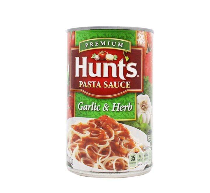 Hunt's Pasta Sauce Garlic & Herbs 680g Lazada PH