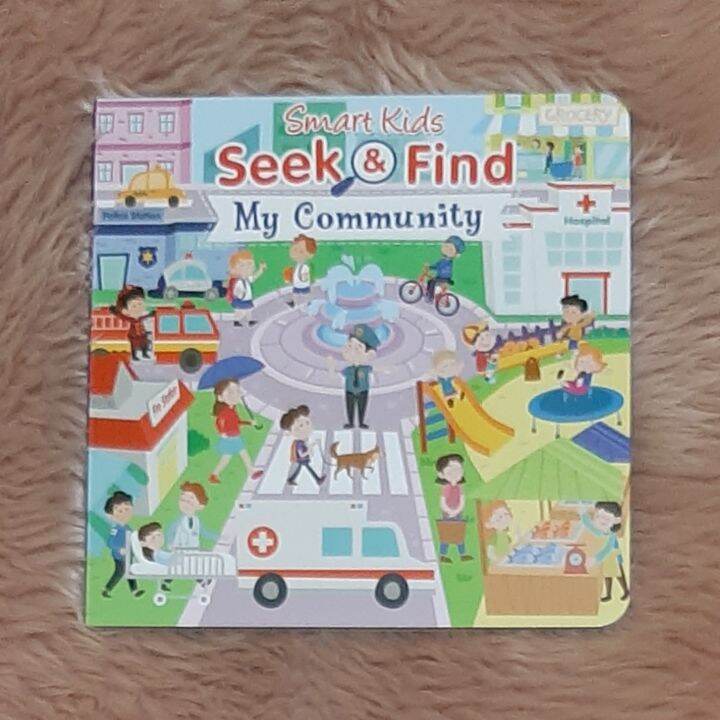 [Baratillo] Seek & Find My Community [Board Book] Lazada PH