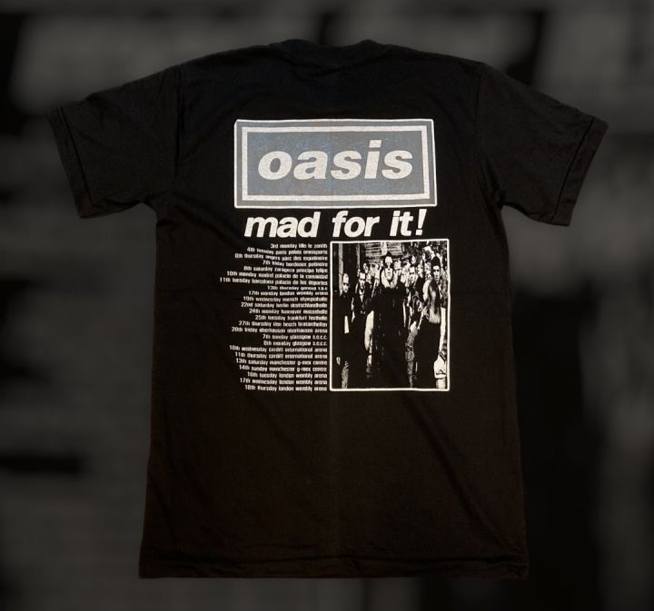 เสื้อวงวินเทจ-oasis