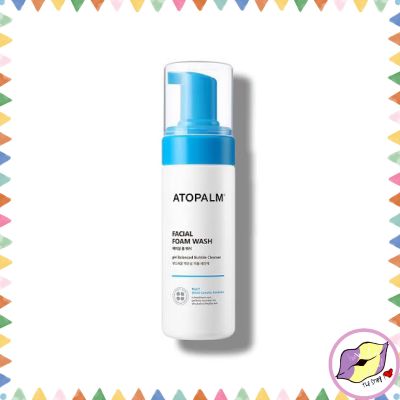 [พร้อมส่ง/ของแท้] Packageใหม่ EXP2025 ATOPALM Facial Foam Wash 150ml โฟมล้างหน้าอโทปาล์ม