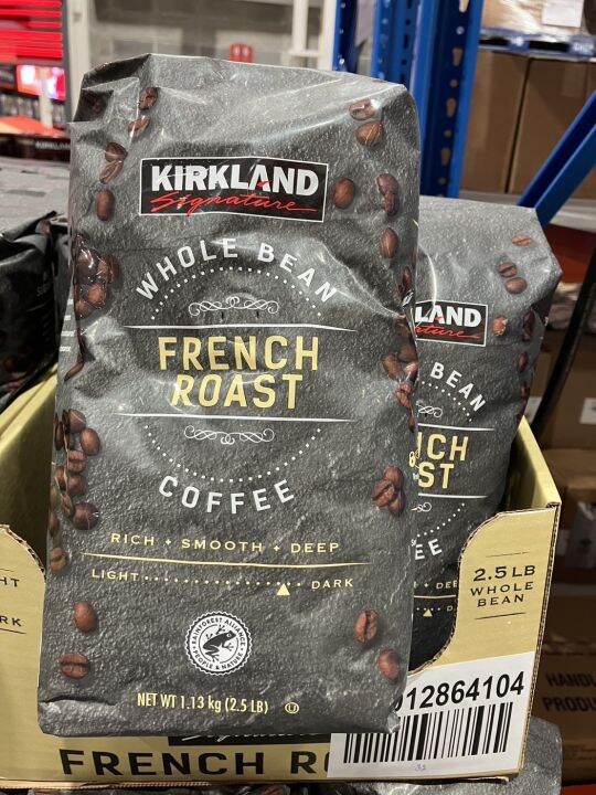 Kirkland French Roast 1.13 kg. Coffee Bean New Item Lazada.co.th