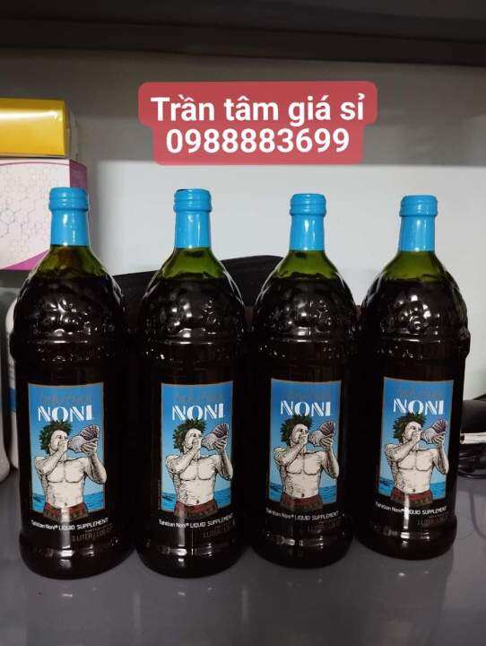 Nước ép trái nhàu Noni juice Tahitian Newage 1 thùng 4 chai giúp khỏe