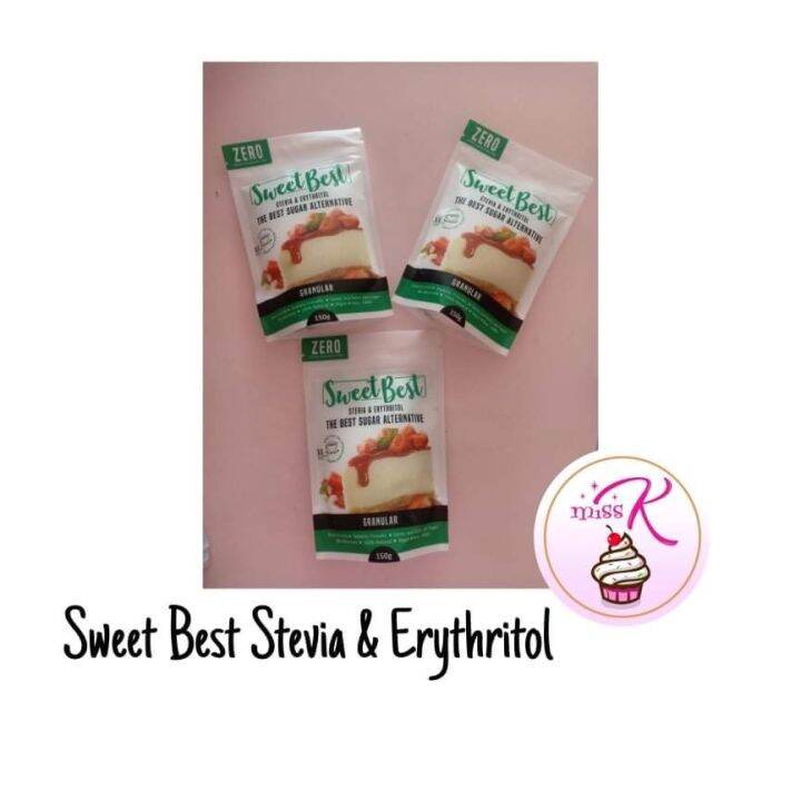 Sweet Best Stevia and Erythritol Sugar Alternative 150g Lazada PH