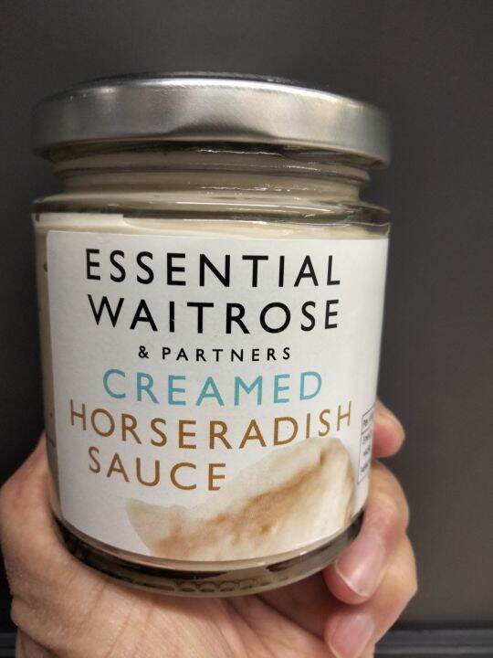 Creamed Horseradish Sauce Waitrose 180g. ราคาพิเศษ Lazada.co.th