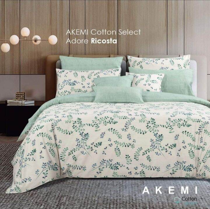 AKEMI Cotton Select Super Single Adore Series Comforter Set 730 Thread