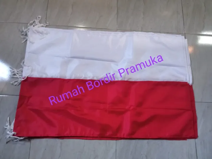 BENDERA MERAH PUTIH FULL JAHIT UKURAN -+60X90(BIJIAN) | Lazada Indonesia