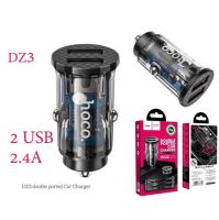 Hoco DZ3 Car Charger หัวชาร์จรถ 2 USB Output 2.4A  -  ช่องชาร์ท  2 USB