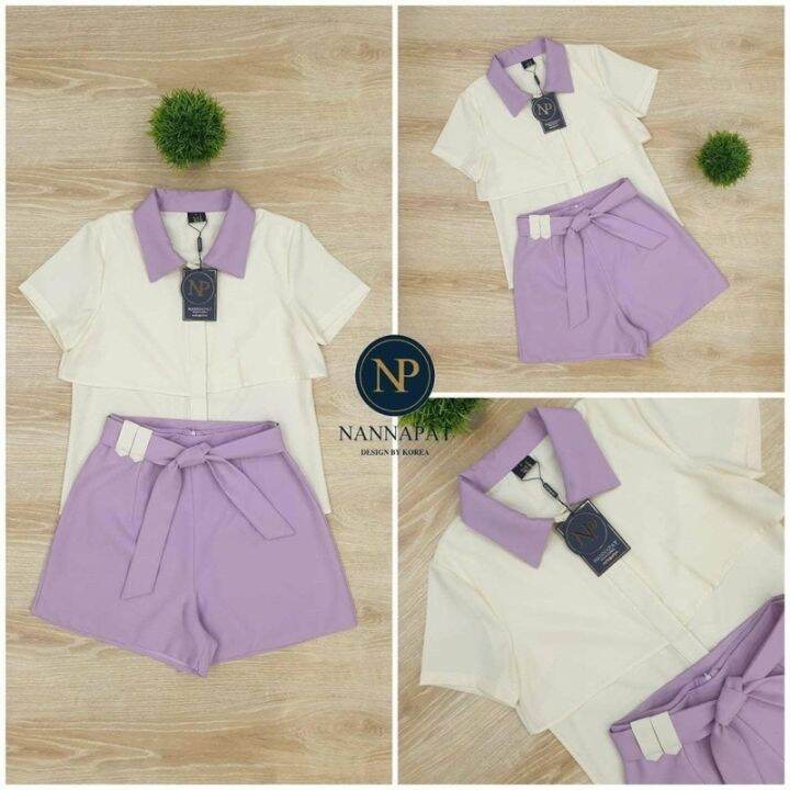 เซ็ตกางเกง-ป้าย-classy-sz-m