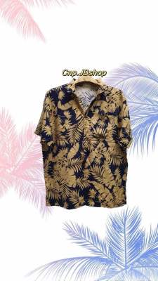 Hawaii Shirt เสื้อฮาวาย ฟรีไซส์ ใส่ได้ทั้งชายและหญิง ทรงโคล่ง ผ้านิ่ม ใส่สบาย พร้อมส่ง
