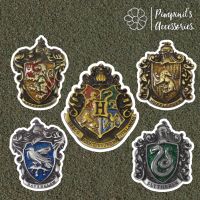 ʕ •ᴥ•ʔ ✿ พร้อมส่ง : เข็มกลัดเซ็ทโรงเรียนพ่อมด | Wizard School Enamel Brooch Pin Set.