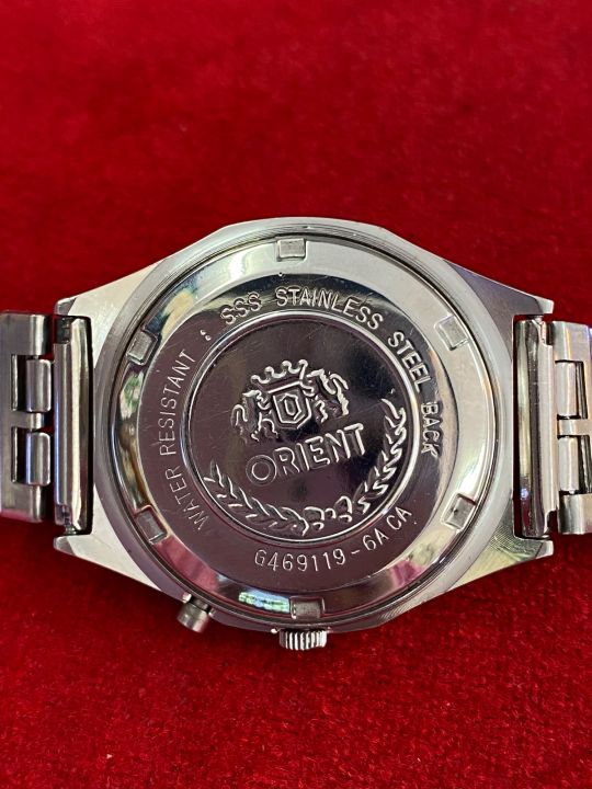 orient-ha-25-jewels-automatic-ตัวเรือนสแตนเลส-นาฬิกาผู้ชาย-มือสองของแท้