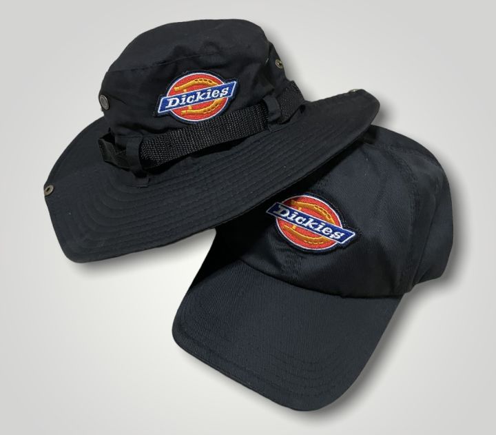 หมวกแก๊ปปักลาย-หมวก-dickies-สีดำ-ด้านหลังเป็นปรับขนาดได้
