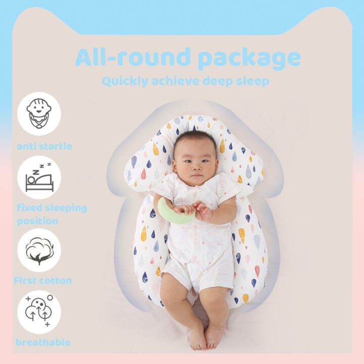 Round pillow best sale for newborn baby