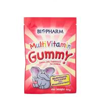 BIOPHARM Multivitamin Gummy 60 g. ไบโอฟาร์ม มัลติวิตามิน กัมมี่ เยลลี่ผสมวิตามินรวม