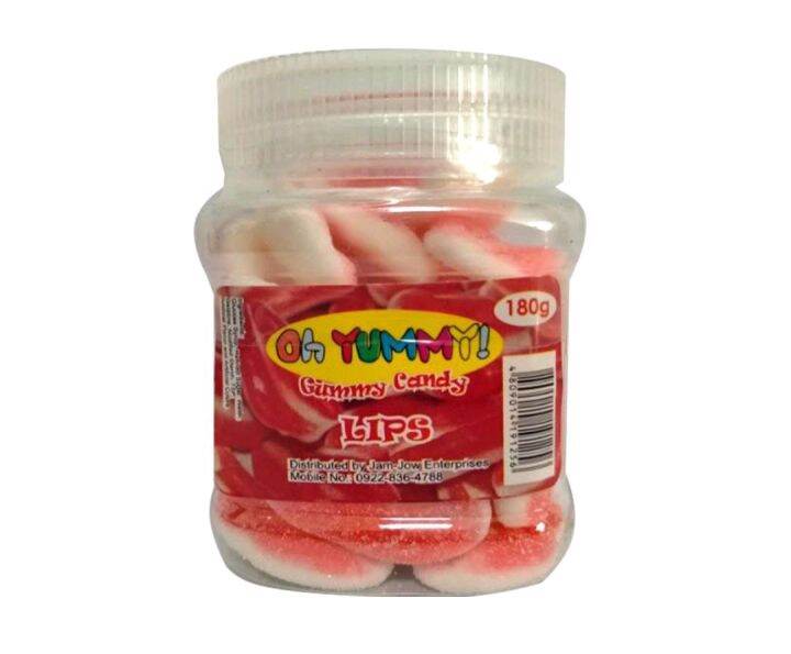 Oh Yummy Gummy Candy Lips 180g Lazada PH