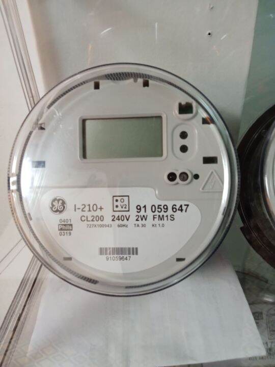 GE Brand I210+ single phase ERC tested and approved with seal