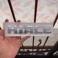 โลโก้ HIACE ขนาด 18x3.3cm สีเงิน