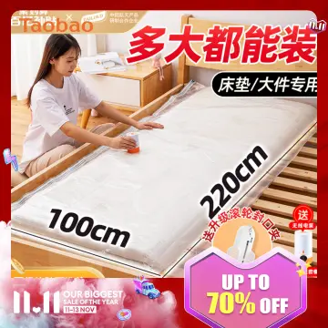 Foam Mattress Vacuum Bag for Moving/Storage-Compress Mattress by 80% Vacuum  Seal