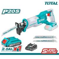 Total เลื่อยชัก แบตเตอรี่ ไร้สาย 20 โวลท์ รุ่น TRSLI1152 ( 20V Li-ion Reciprocating Saw ) เลื่อยชัก เลื่อยไร้สาย เลื่อย